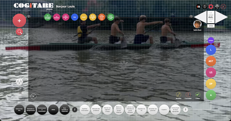 Interface parent de Cogitare